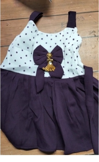 Girls Sleeveless Frocks