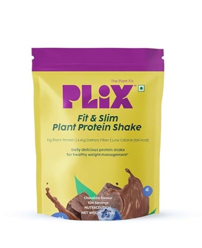 PLIx THE PLANT FIx Fit Slim Smoothie For Healthy Weight Management and Metabolism 350g Chocolate