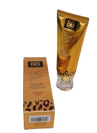 BB Cream Foundation for Glowing Skin Water and Sweat Proof Lightweight Formula 30ml 04