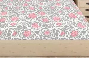 Private Label Layers 148 TC Cotton King Printed Flat Bedsheet
