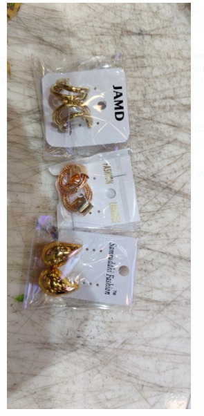 TheVine Girl Combo of 6 Plain Chain Pearl Hoop Earrings
