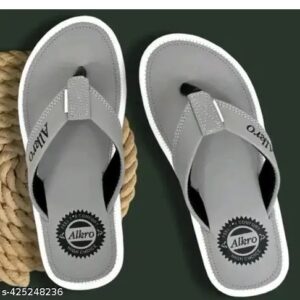 Private Label Shop cart with arhaa Alkro Mens Flip Flop Slipper Grey colour Size 5