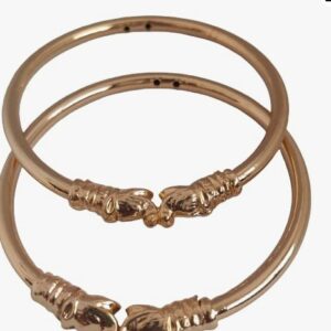 Gold Plated Crystals Studded Jewellery Set