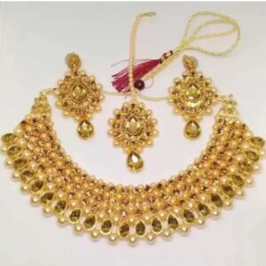 Alloy Gold plated Gold Bronze Jewel Set
