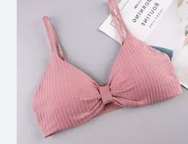 Women Stylish Push Up Bra colour light pink