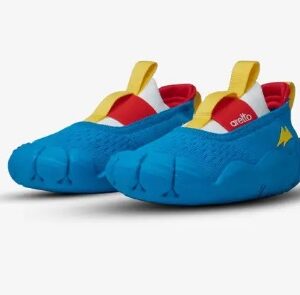 aretto Slip on Sneakers For Boys and Girls Blue 2 3 Years pack of 1