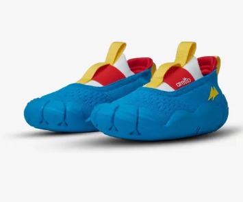 aretto Slip on Sneakers For Boys and Girls Blue 2 3 Years pack of 1
