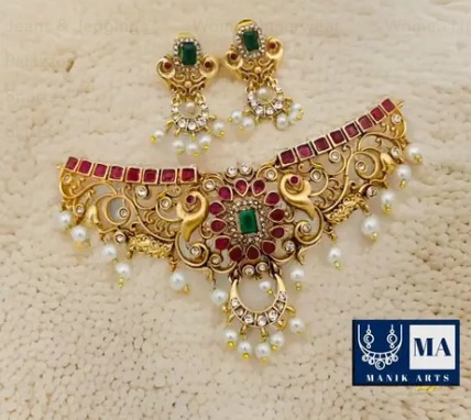 Choker jewellery set