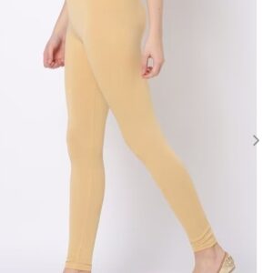 AVAASA MIX N MATCH Leggings with Elasticated Waistband cream color 86 CM