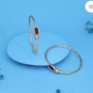 Brass Diamond Goldtoplated Bangle Set 2 pics