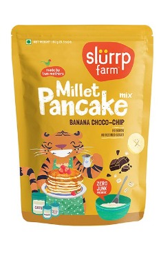 Private Label Slurrp Farm No Maida Pancake Mix Instant Breakfast Mix Made