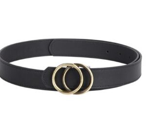 Women Belt with Push Pin Closure