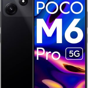 Poco M6 Pro 5G Power Black 6Gb Ram 128Gb Storage Imei No 863922064519623
