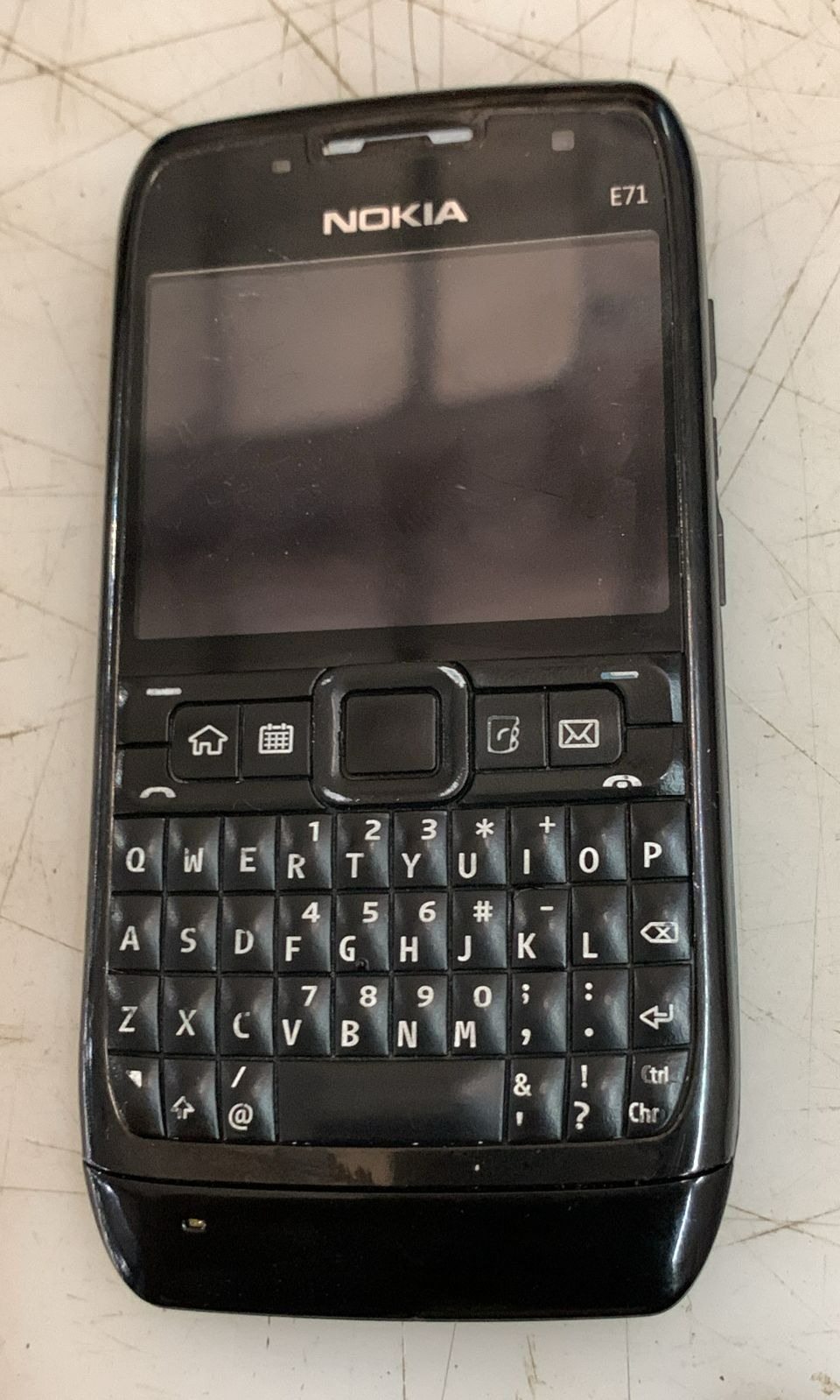 Nokia E71 Refurbished Mobile Phone Black Serial No 354855020651021