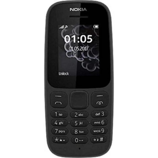 Nokia 105 Black Color Keypad Mobile Imei No 355043115429657