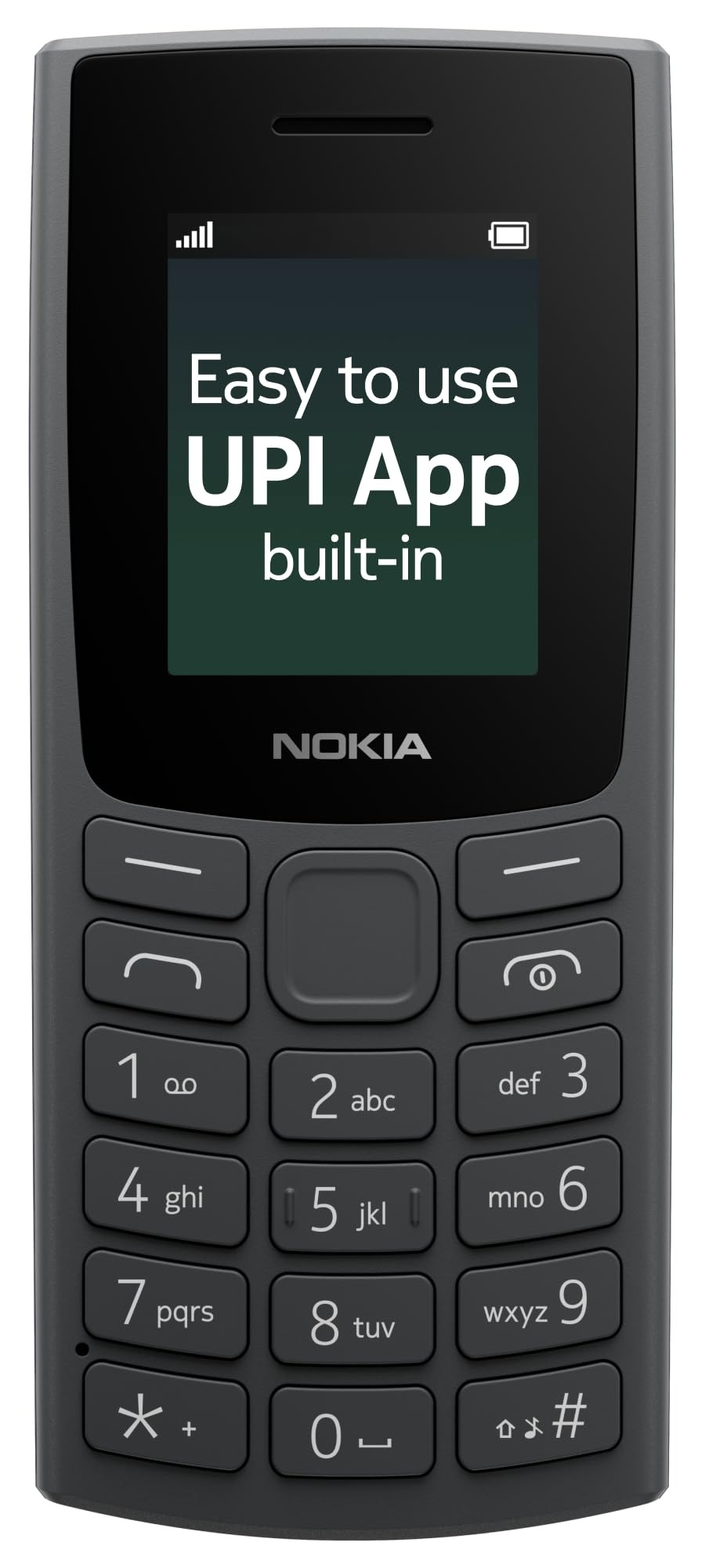 Nokia AllNew 105 Single Sim Keypad Phone Black Imei No 352841278923595