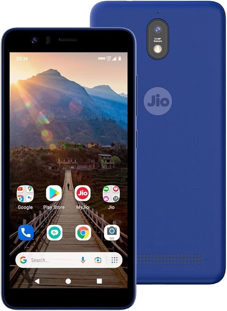 Jio Phone Next 32GB 2 GB RAM Blue Smartphone IMEI 352734452440173