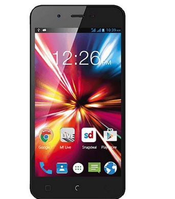Micromax Q380 Black Colour Imei No 911454856275893 Unsealed Without Accessories