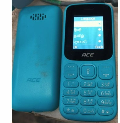 Itel Ace Interstellar Blue Color Ace3 Young Keypad Mobile Without Charger Imei No 359403300713230