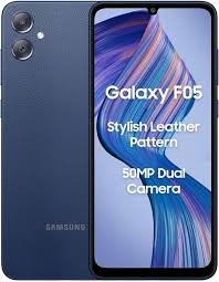 Refurbished Samsung Galaxy F05 Blue Color With Box 64Gb 4Gb Without Accessories Imei No 353099643277713