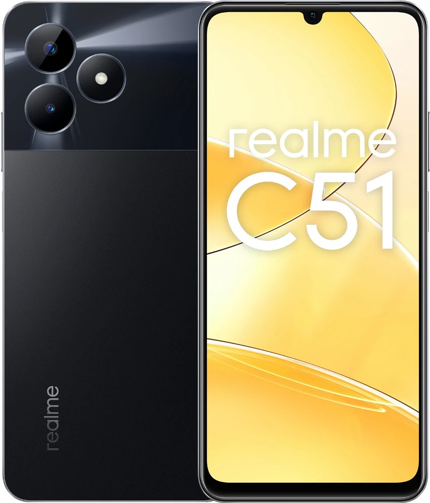 Realme C51 Carbon Black 64 Gb 4 Gb Ram Imei No 868273065046728
