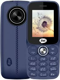 Itel It2165S Deep Blue Color Keypad Mobile With Accessories Imei Nopoint355733683823527