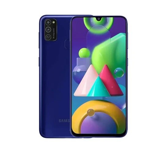 Used Samsung Galaxy M21 4 64Gb Blue Color Imei No 354985116530225