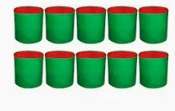 Plant Grow Bag Green Pack Of 10