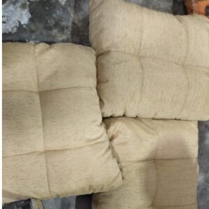 Sofa Cushion Cream Colour Set Of 3