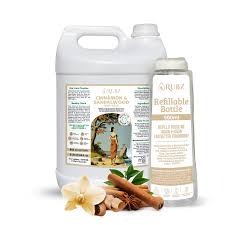 Rubz Cinnamon Sandalwood Body Wash 5 Ltr With Bottle