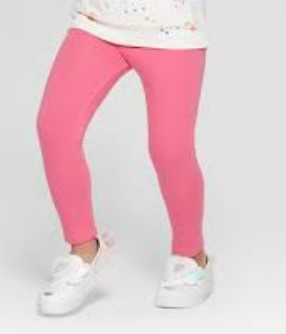 Kids Pink Legging For Girls Size 1 To 2 Yrs