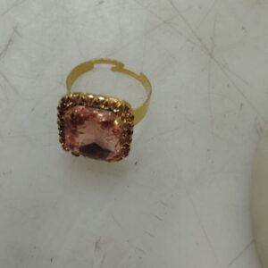 Women Size Adjustable Artificial Diamond Ring