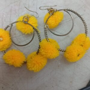 Earrings For Women Color Golden Yellow