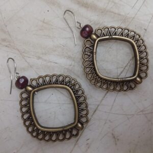 Earrings For Women Color Golden
