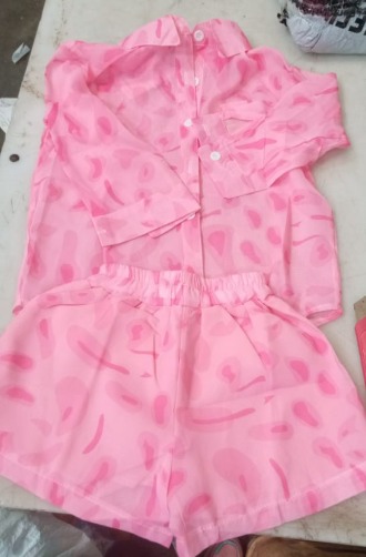 Inclub Pink Colour Girls Top And Shorts Set Size 1 To 2 Y