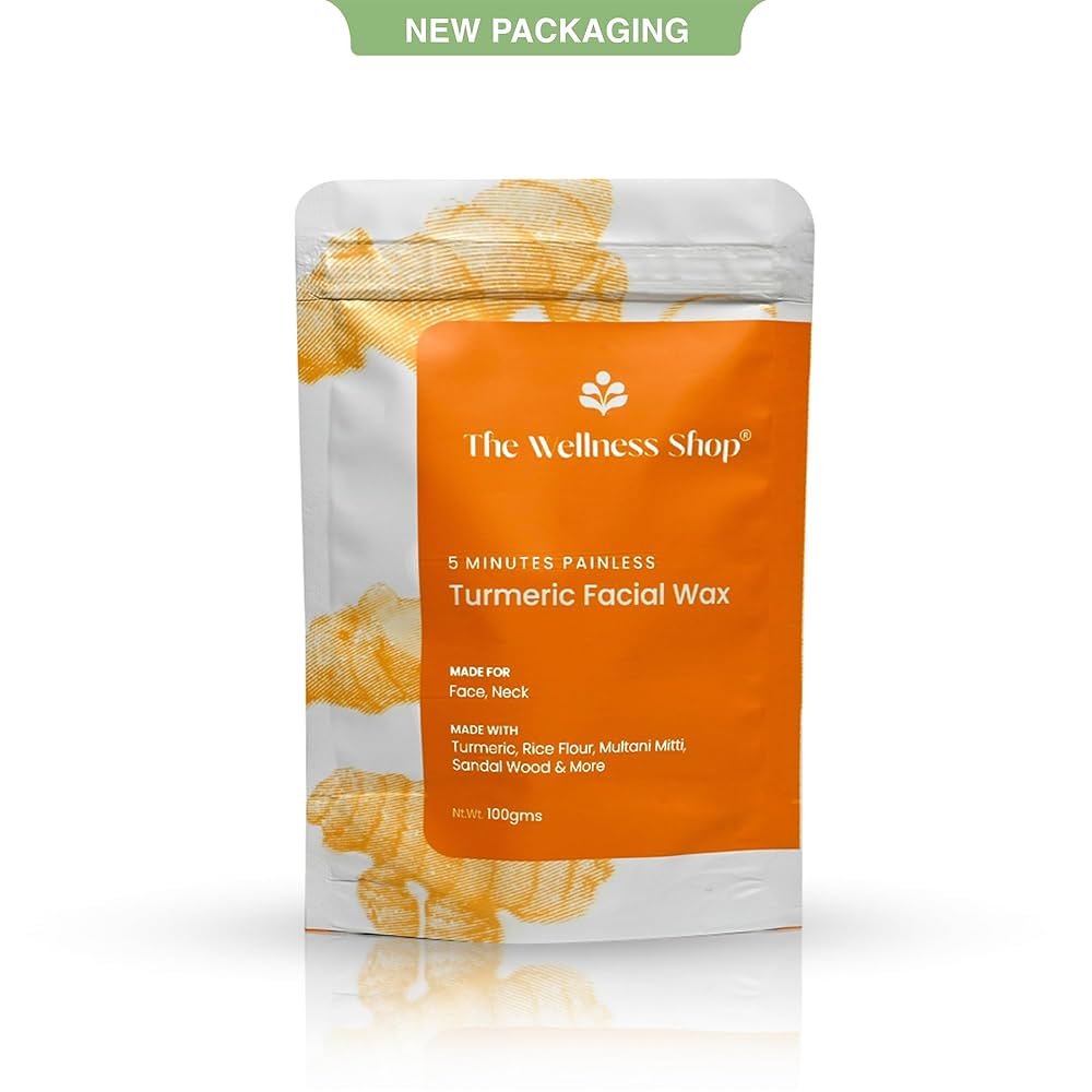 The Wellness Shop Turmeric Facial Powder Wax 100 Gm