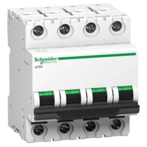 Schneider Electric Four Pole Mcb Xc60 C63A