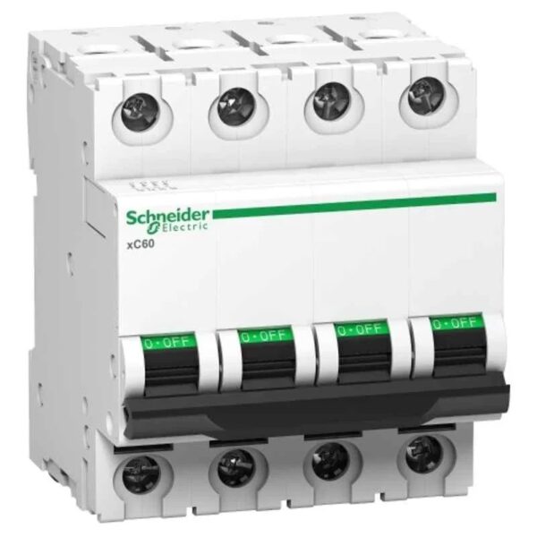 Schneider Electric Four Pole Mcb Xc60 C63A
