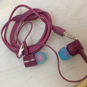 Purple Color Wired Earphone