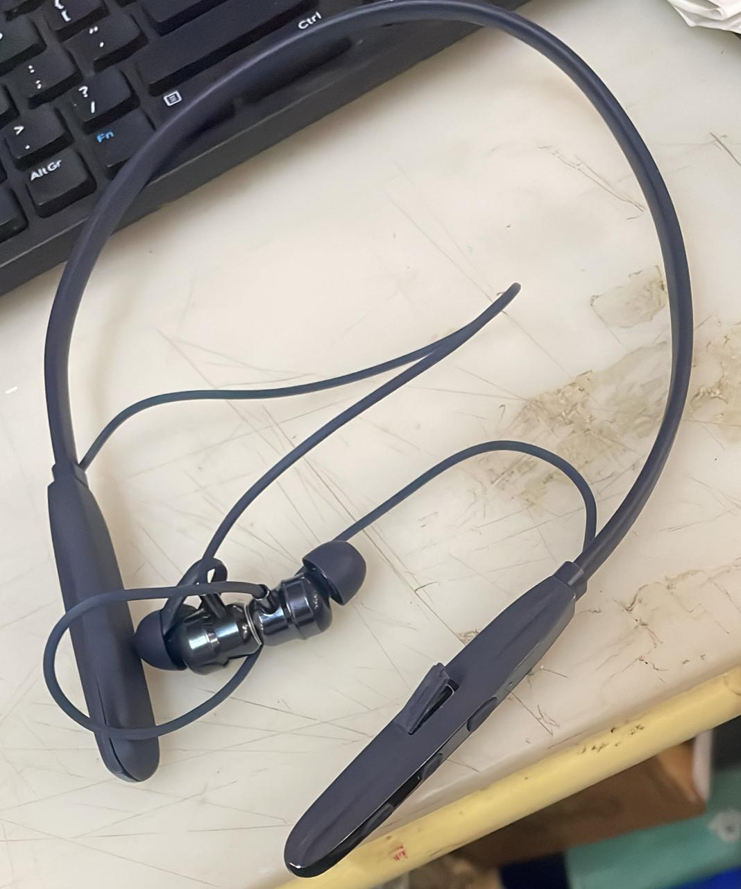 Blue Color Wireless Neckband