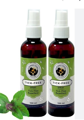 Fur Ball Story Tick Free Repelling Ayurvedic Spray For Dogs And Cats 100Ml Pack Of 2