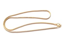 Plain Golden Chain For Women