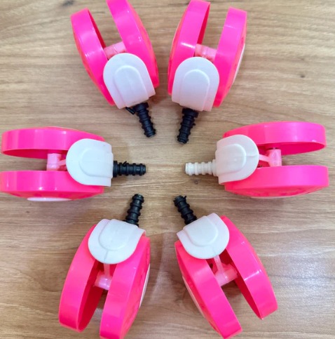 Walker Wheels Set Of 6 Pink