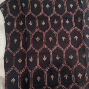 Black Printed Cut Sleeve Kurti For Women Size 36