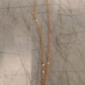 Gold Chain Pearl Design Necklace For Women