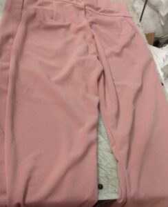 Dusty Pink Colour Trousers For Women Size 3Xl