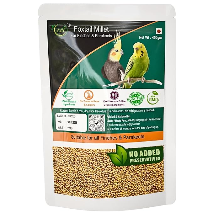 Bird Feed Foxtail Millet For Birds 450 Gram