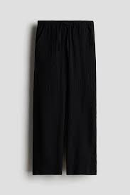 HM Black Trousers For Girls Kids Size 11 To 12 Years