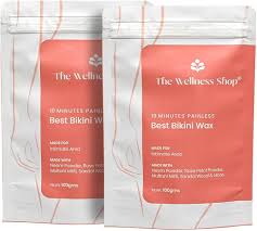 The Wellness Shop Best Bikini Wax 100G Pack Of 2