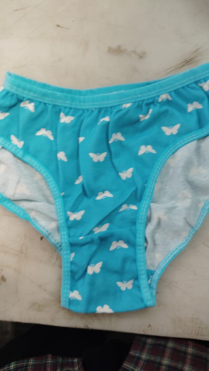 Women Sky Blue Color Panty Size L